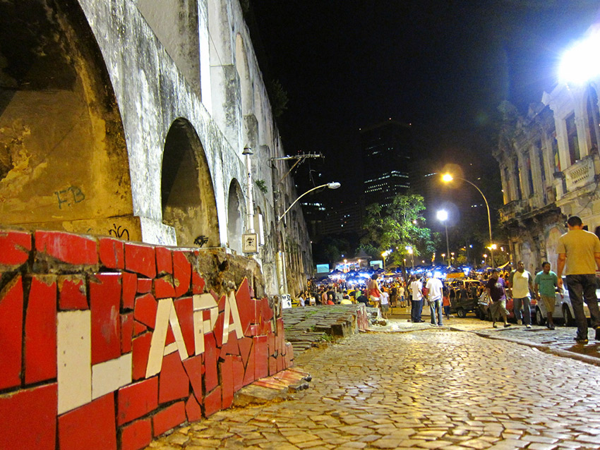 Come Lapa for the street party and you won't be disappointed. Photo courtesy Ryan B.