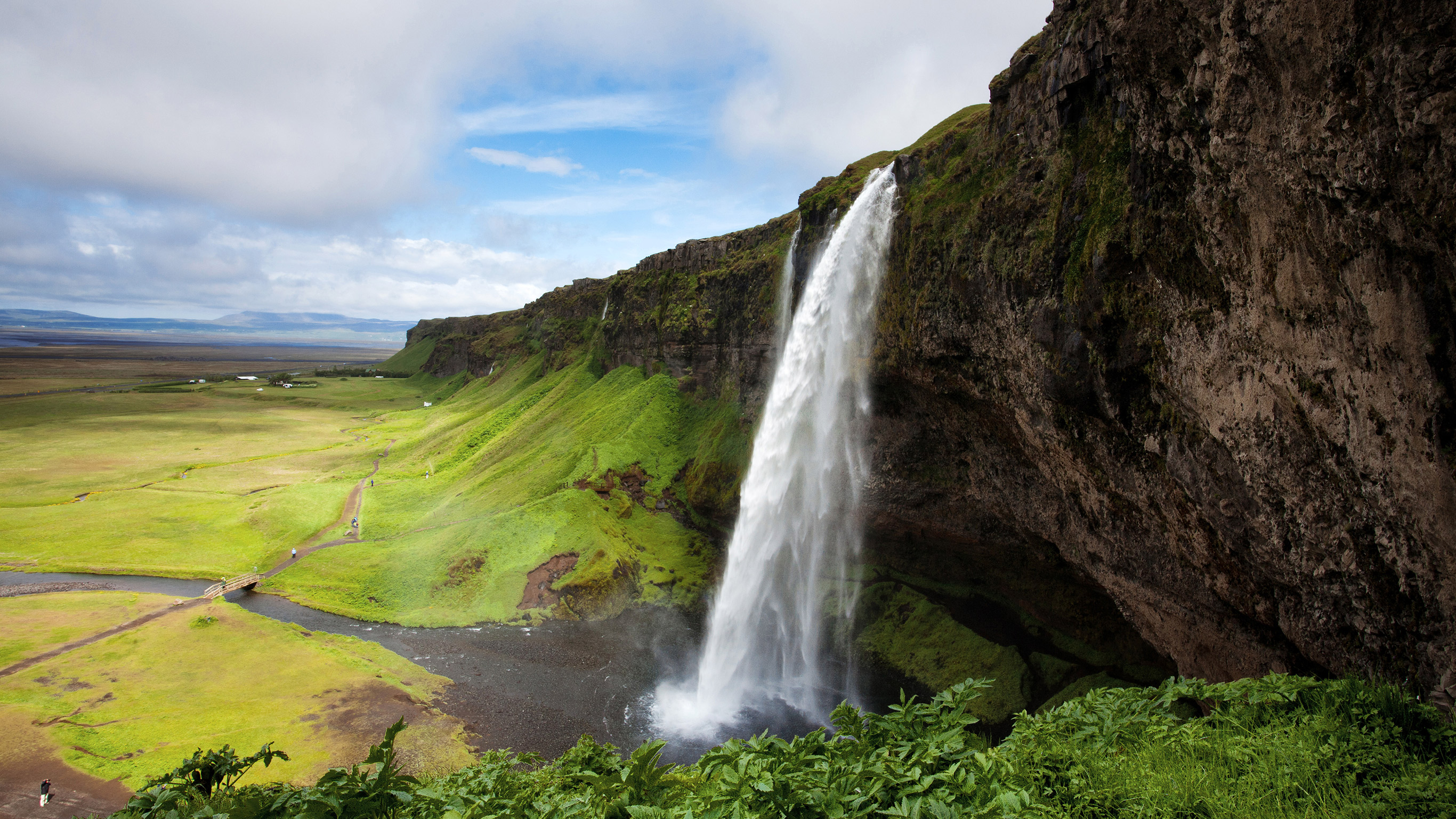 Iceland's Seljalandsfoss Falls will take your breath away.