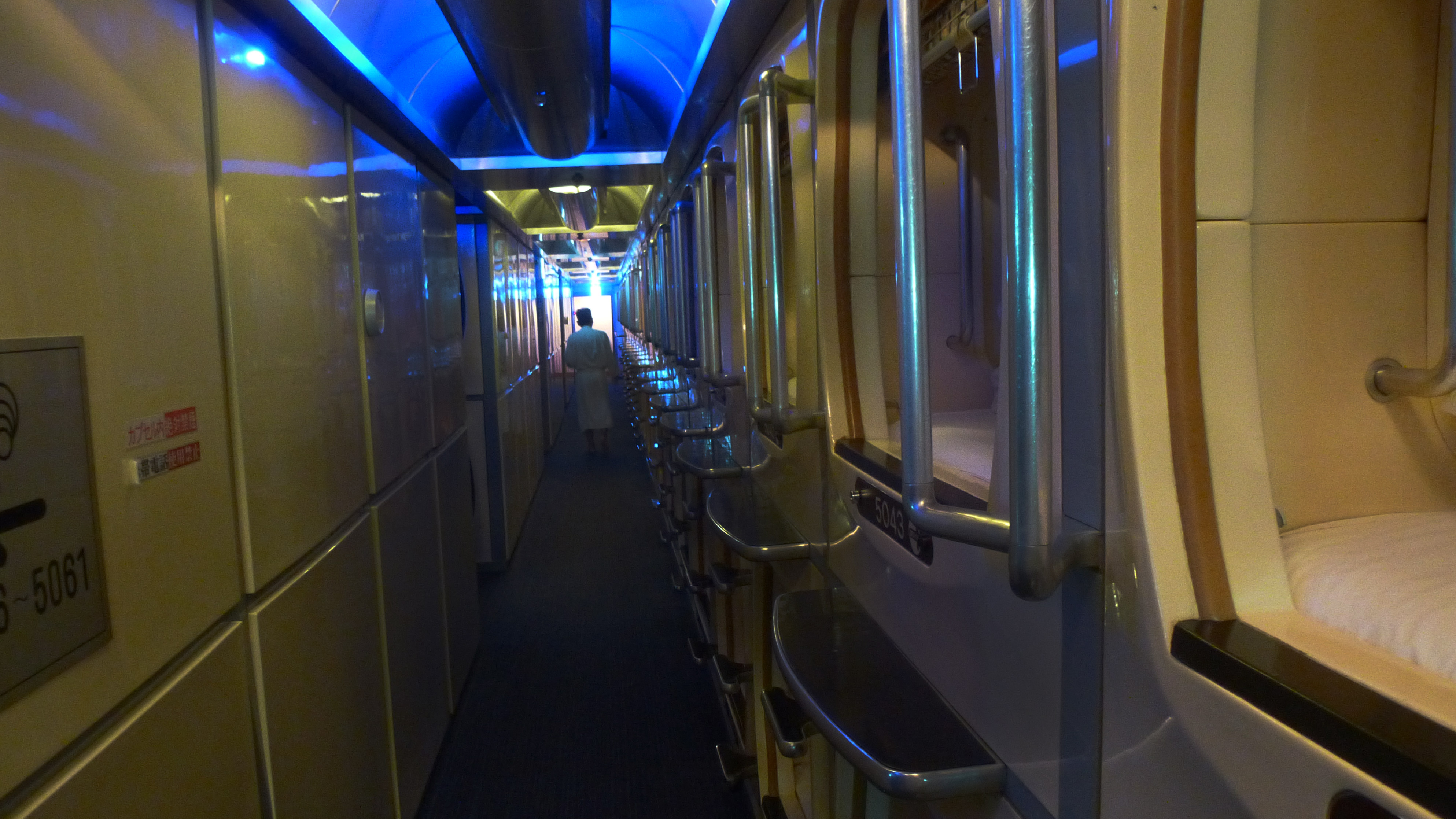 Sleep it off in a capsule hotel. Photo courtesy Igor M.