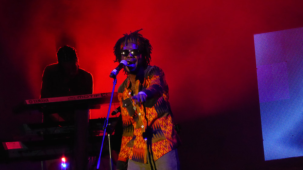 Chronixx live at Sumfest. Photo courtesy Beaver B.