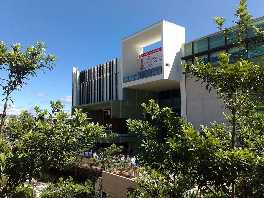 Get stuck into a book at the State Library of Queensland. Photo courtesy Wiki.