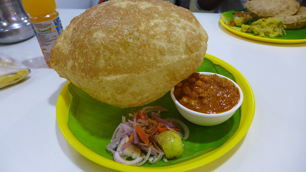 Indian Bhatoora.