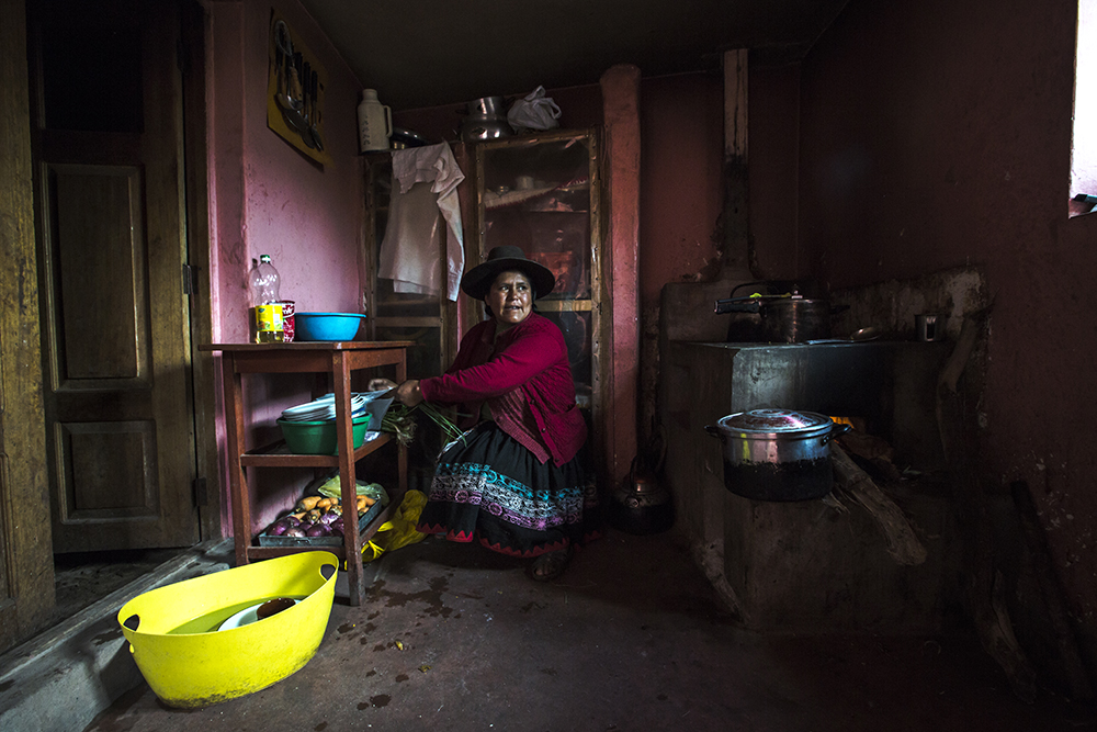 "I’m happy to host travellers," this woman in Peru told photographer Oana Dragan. "We get to learn so many different things from them. Because of the support we get from tourism I can also support my family. Sometimes when my husband doesn’t have a job we can still make money so I have no worries.”