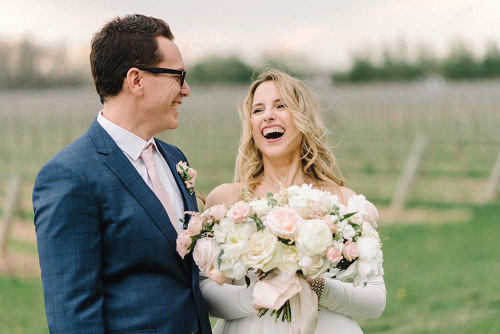 Craig with his wife, Paige.