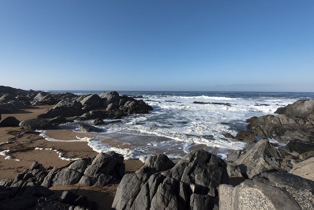 Neruda's beloved Pacific Ocean, seen here near his Isla Negra home.