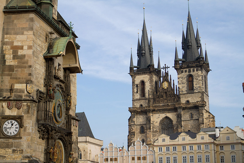 Church of Our Lady before Týn in Old Town Square.