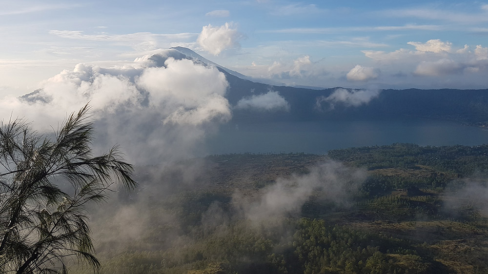 The view from the top of Mt Batur is worth the trek.