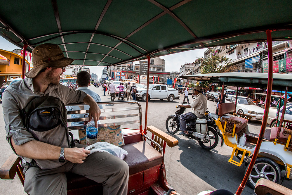 Phnom Pen. The capital of Cambodia is alive, and full of places to go and sights to see.