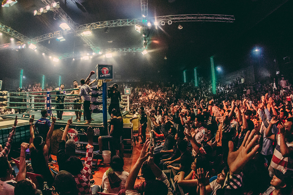 You can’t visit Cambodia without going to one kick-boxing match...