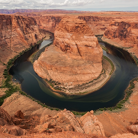 Horseshoe Bend Secluded Overlook