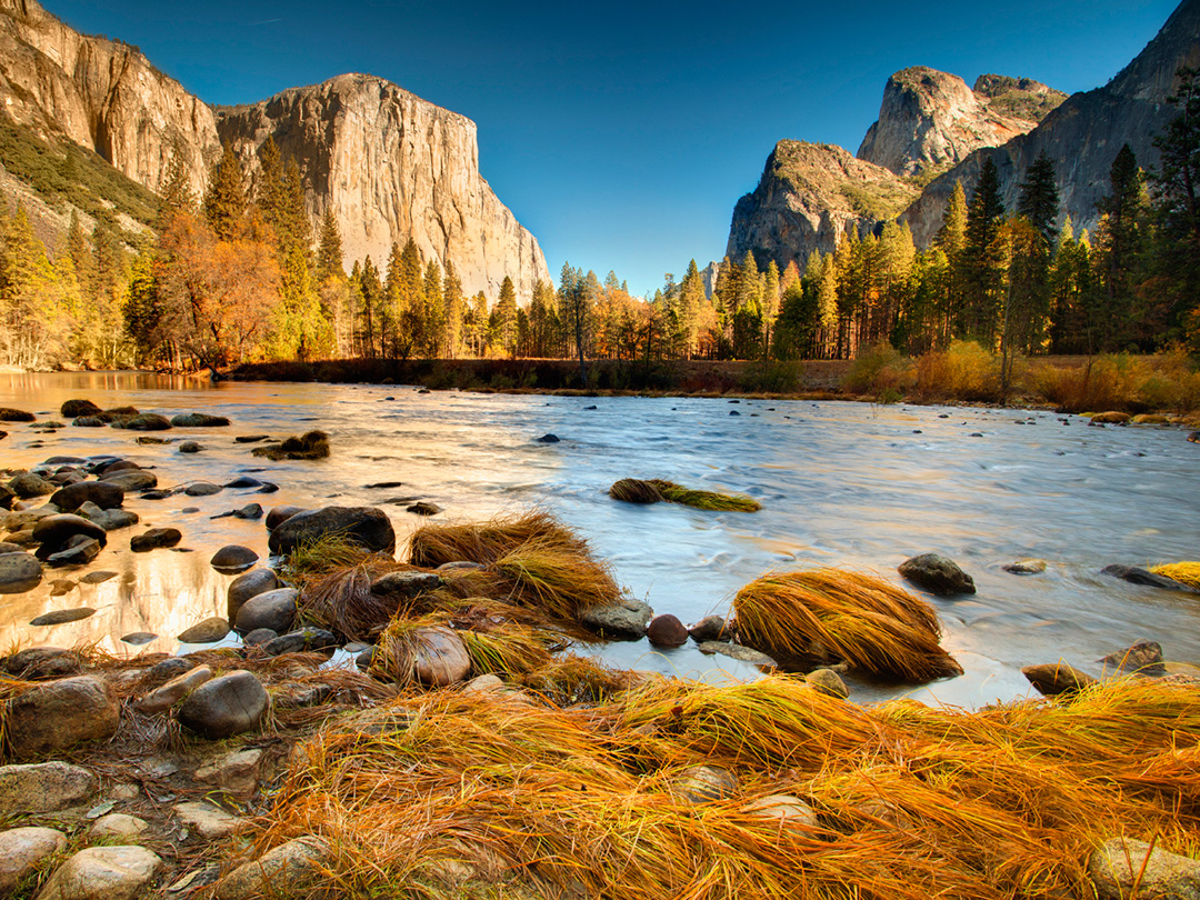 Yosemite National Park in California United States Photography Coffee Table  Book for All: Beautiful Pictures for Relaxing & Meditation, for Travel 