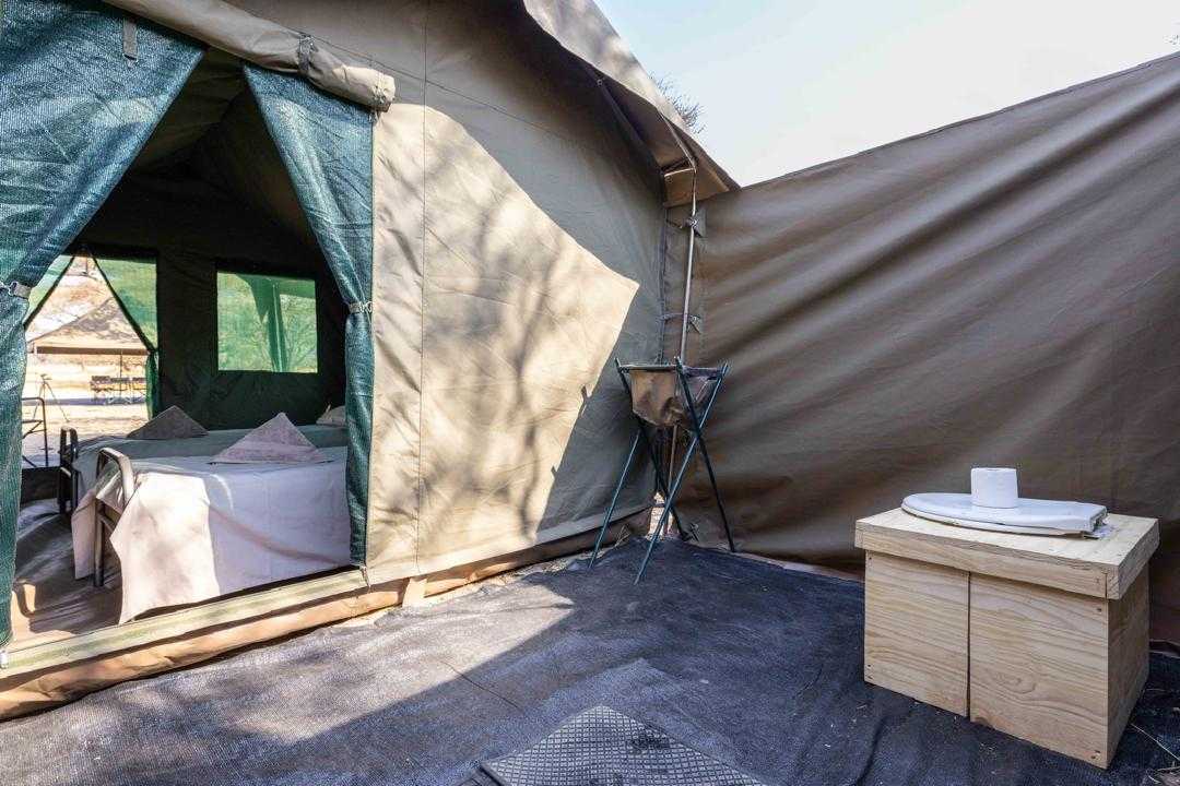Bush Camp Set Up Near Chobe