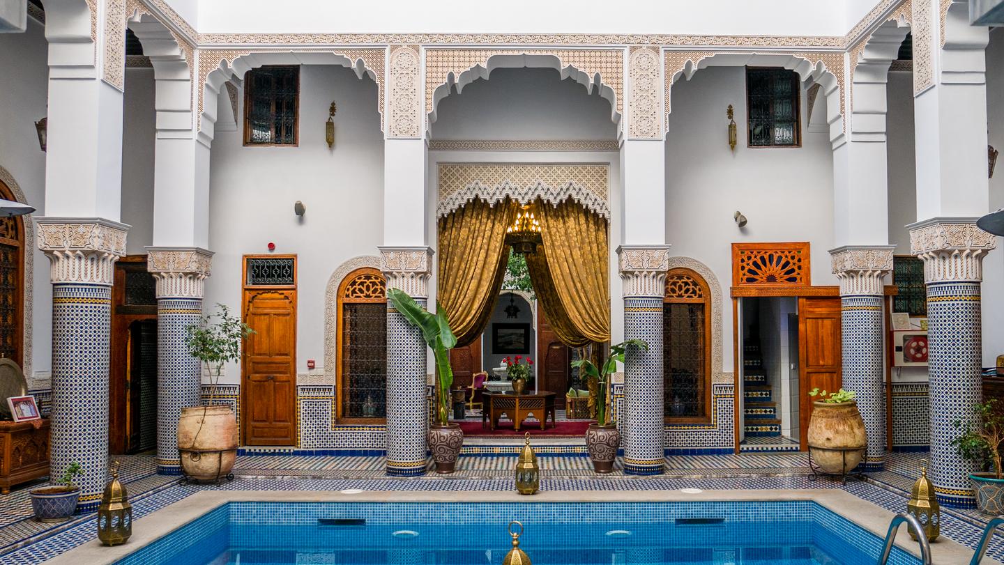Riad El Amine Fès Pool Area