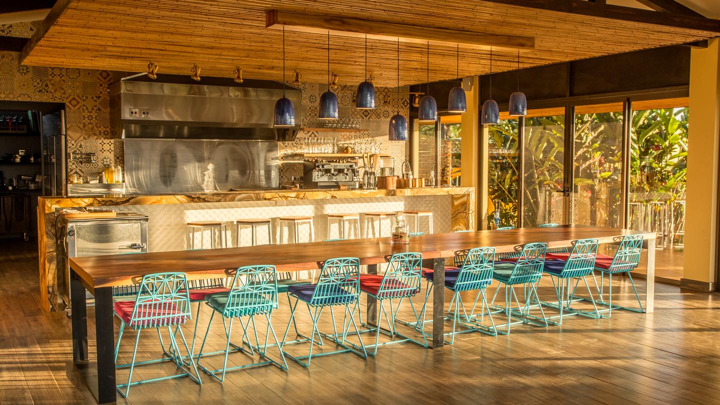 Nothing better than a warm and sunlit-filled eating area