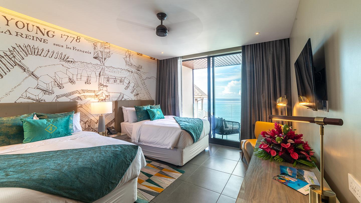 Roseau, Oceanview Room