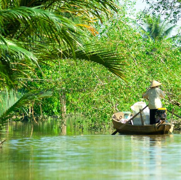 Cai Thia Mekong River Visit