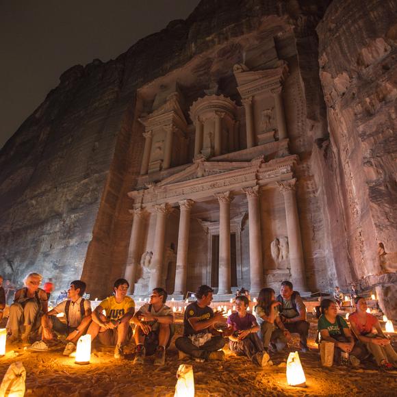 Petra by Night